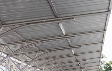 installing Charnock Hall metal roofing